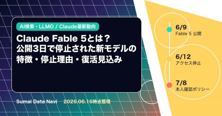 Claude Fable 5とは？公開3日で停止された新モデルの特徴・停止理由・復活見込み